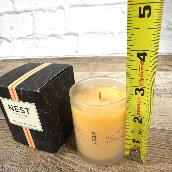 Nest Fragrances Orange Blossom Candle Scented Votive 2.4 oz Floral Citrus GIFT - Picture 7 of 10